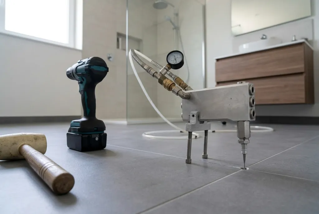 Kitbedrijf Bleiswijk – holle tegels injecteren